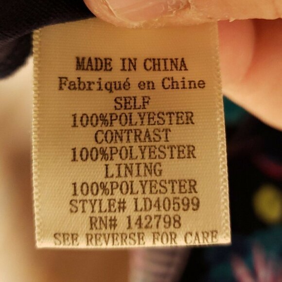 Love Riche Strappy Black Tropical Slip Dress - Picture 8 of 8